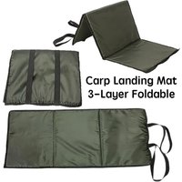 Carp Fishing Multipurpose Foldable Fishing Unhooking Pad with Breathable Sponge Cushion for Comfortable Outdoor Use