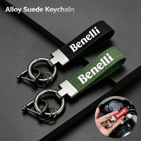 For Benelli Leoncino BJ 500 800 250 TNT 125 300 600 BN300 BN600 502c TRK 702 502 702X 502x 251 Leather Suede Motorcycle Keychain