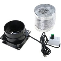 USB Adjustable Speed Soldering Smoke Absorber Fume Extractor Fan Smoke Filter High Performance Fan Low Noise