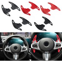 Car Steering Wheel Paddle Shifter Extension For BMW F30 F31 F32 F10 F20 F22 F15 ABS Black Paddle Shifters Interior Parts