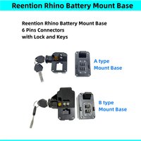 Reention – support de batterie pour vélo électrique, Base de montage, Rhino 21700 18650, Dengfu E55, cadre, support de batterie, PLA0361