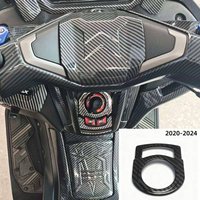 2026 NEW For YAMAHA NMAX125 NMAX155 2020-2025 Motorcycle Ignition Switch Cover ABS Electric Lock Button Cover Protector