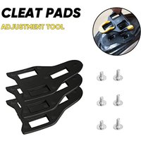 Bike Pedal Cleat Spacers Bicycle Cleat Adjustment Pads fit SPD-SL System Road Cycling Pedal Clamp Spacers Bicycle Accessories