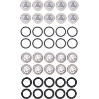 10pcs Brake Master Cylinder Sight Glass Brake Master Cylinder Window Clearly Observe HD Leakproof for Motorcycle ATV