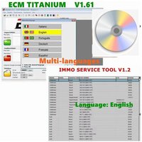 2025 Hot !ECM TITANIUM 1.61 With 26000 + Driver ECM 18259+ Drivers for EDC IMMO SERVICE TOOL V1.2 Car Repair Software PIN CODE