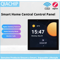 Smart Home 86 Multi functional Central Control Screen WiFi Switch Panel Touch Screen Home Security Zigbee Voice Gateway