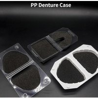 18Pcs Denture Model Storage Boxes Dental Implant Storage Plastic Tooth Box With Foam Sponge Teeth Case