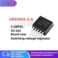 5-10-20PCS LM2596S-5.0 LM2596S LM2596S-5 TO-263-5 Switching voltage regulator Best quality