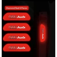 Car Door Sticker Safety Warning Reflective Mark For Audi Sline S3 S4 A3 A4 A5 RS6 RS3 RS4 RS5 RS7 Sport A6 Q3 Q5 Q7 s6