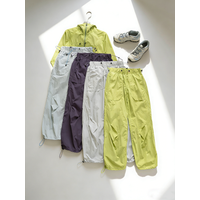 Ultra-Light Ultra-Thin Summer Outdoor Men's Loose Fit Workwear Sunscreen Casual Paratrooper Pants Nylon Fabric Mountain Syste...
