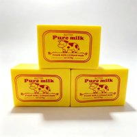 PU Slow Rebound Squishy Wet Soft Butter Milk Block Soap Shaped Pinch Squeeze Decompression Stress Relief Vent Creative Gifts
