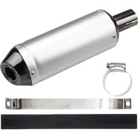 AliExpress PowerMotor Universal Motorcycle Muffler Systems Silencer Dirt Pit Bike 125cc 150cc Motorbike 28mm ATV Scooter Motocross Exhaust Pipe Parts