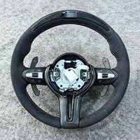 LED Steering Wheel For BMW M Series M3 M5 F20 F22 F23 F30 F33 F34 X1 F48 X5 F15 X3 F25 F80 E90 E70 E84 Car Interior With Paddles