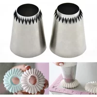 Stainlessl Steel Pastry Lcing Piping Nozzles DIY Cream Confectionery Cookie Biscuit Baking Mold Kitchen Cake Decorating Tools