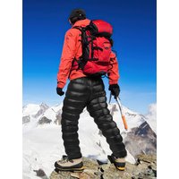 MAPLEAF Down Pants Ultralight Warm Down Trousers 800FP Winter Snow Pants Windproof Waterproof Ski Pants Camping Hiking Trousers