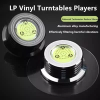 50Hz Alloy LP Vinyl Record Player Disc Turntable Stabilizer Level Aluminum Weight Clamp Music Player Consumer Electronics
