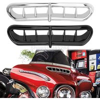 Motorcycle Fairing Vent Outer Front Accent Motocross For Harley Touring&Trike 14-21 Outer Electra Street Glide Trike Glide Ultra