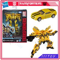 In Stock Hasbro Transformers Classic Toys Studio Series SS49 Deluxe Class Bumblebee Action Figure Robot Toy Collect Gift Hobbies