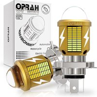 High Power Motorcycle Accessories LED Headlight Bulb H4 Hi/Lo Beam H6 BA20D explorers Spotlight Canbus CSP Moto Scooter ATV 12V