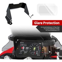For Ducati Multistrada V4S V4 S Rally Pikes Peak Instrument Hat Sun Visor 6.5 in TFT Display Glare Protection Meter Screen Film