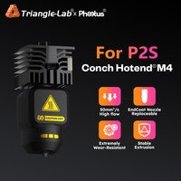 Trianglelab®&Phaetus®Conch Hotend®M4 For Bambu Lab P2S hotend 0.2 0.4 0.6 0.8mm Endcoat Replaceable Nozzle High flow