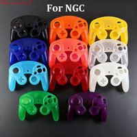 1PC Game Controllers Replacement Shells For NGC Colored Plastic Upper Lower Gamecube Colored Plastic Replacement Shells
