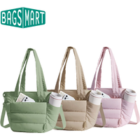 BAGSMART Lunch Bag for School Work Large Capacity Picnic Portable Durable Thermal coller Bag Ice Insulated Box Case
