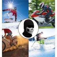 AliExpress NONE Bicycle Balaclava Full Face Mask Skull Print Motorcycle Full Face Mask Windproof Skiing Head Neck Warmer Bicycle Helmet Liner