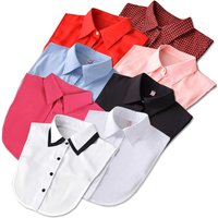 Fake Collar Shirt Women False Collar Woman Autumn Spring Detachable Collar For Sweater Lapel Blouse Women Clothes Accessories