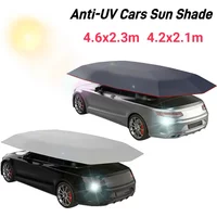 Summer Car Cover Sun Shade Cover Car Protection Umbrella Waterproof Anti-UV Foldable Carport Tent UV Resistant Protect Tools