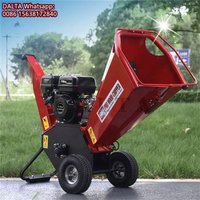 Forestry Machinery Firewood Processor 6.5HP Wood Crusher Small Chipper Shredder