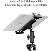 AliExpress Yaoiler Tablet Holder Bike Handlebar Mount Clamp for Treadmill Motorcycle Bicycle Spin Bike Stroller for iPad Pro 12.9, Air, Mini, 4-13