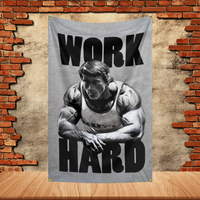 90X150ft Arnold Schwarzenegger Boxing Party Flag Polyester Printed Flag Banner Tapestry for Garden Garage Decoration Concert Fla