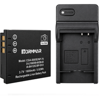 1600mAh CGA-S005E S005 DMW-BCC12 Battery for Panasonic Lumix LX1 LX2 LX3 FX8 FX9 FX100 Fuji NP-70 DB60 Camera