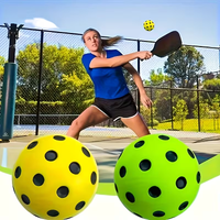 1pc 74mm Silent Pickleball Ball, Soft Wear-Resistant Training Pickleball