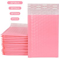 10Pcs Self Seal Bubble Mailers Pink Envelopes With Padding For Shipping Mailing Packaging Supplies Waterproof Mailing Bags