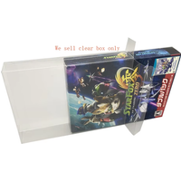 Transparent box cover For WII U for Star Fox Zero 2CD Two-disc game Bundle display storage PET protective box