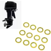 Gearcase Drain Plug Seal Washer 8M0007119 High Temperature Proof Replacement For Mercruiser Drives