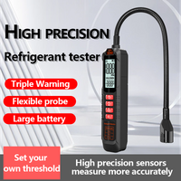 Air Conditioning Detection, Automotive Gas Finder Rechargeable HVAC Refrigerant Leak Detector, Halogen Freon Sniffer,