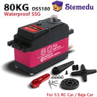 Dsservo Wasserdicht DS5180 80 KG High Speed Drehmoment Digital Servo 8,4 V Metall Getriebe Motor Für Redcat HPI Baja 5B SS 1/5 Skala RC Auto