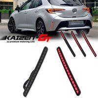 Car LED Rear Bumper Reflector Lights For Toyota Corolla Hatchback 2019-2022 Tail/Brake Rear Fog Light & Sequential Turn Signal