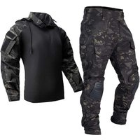 Tactical Uniform Milit Outdoor Camo Combat Suits Shirts Cargo Pants +pads Men Trainning Sets Airsoft Paintball Hunting Clothes