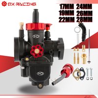 MO Carburetor PE17 19 22 24 26 28mm 2T 4T Engine PE Flange Motorcycle Carburetors For GY6 YAMAHA JOG SUZUKI HONDA Atv Pitbike
