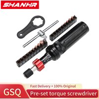 Zestaw kluczy dynamometrycznych SHANHR, 20 bitów, adapter bitów 1/4”, szybkozłączka, do narzędzi, naprawy rowerów i montażu