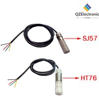 SJ57 temperature and humidity sensor probe SHT20 SHT30 SHT31 SHT35 SHT40 SHT41 SHT45 temperature humidity module 1M IIC output