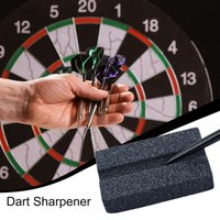 Dart Sharpener V-Shape Darts Whetstone Grinder Sharpener Portable Tip Point Dart Sharpening Stone Dart Sharpener Tools For Easy
