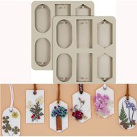 1PC 6 Holes DIY Soy Candles Aroma Wax Tablets Mould Handmade Aroma Wax Tablets Silicone Mold Soap Making Accessories