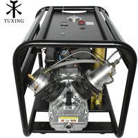 TUXING TXEDM042 300Bar PCP Air Compressor Auto-stop Built-in Two Stage Filtration Water-Oil Separator Filter for Diving Scuba