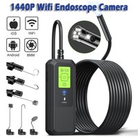 8mm 1440P Dual Lens Wifi Video Piping Sewer Endoscope Inspection Camera For Android Iphone Ios Cars High Quality Industrial