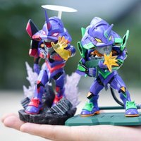 Neon Genesis Evangelion Eva Repair Plan Series Blind Box Anime Figures Trendy Play Toy for Boys Birthday Gift Hot Sale